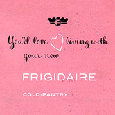 Frigidaire Cold Pantry