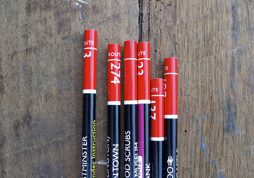 Routemaster Pencils